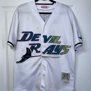 Mitchell & Ness Devil Rays Wade Boggs Jersey